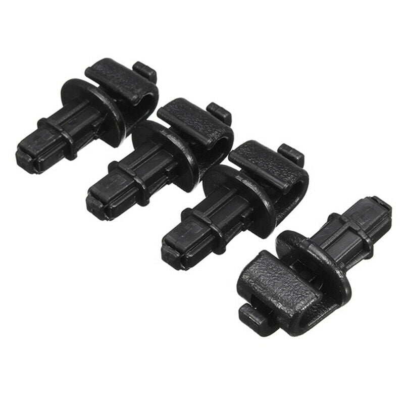 4X Black Sliding Door Sun Shade Hook Clips Kit For Odyssey 05-10 wlB vxSHFH4 TH
