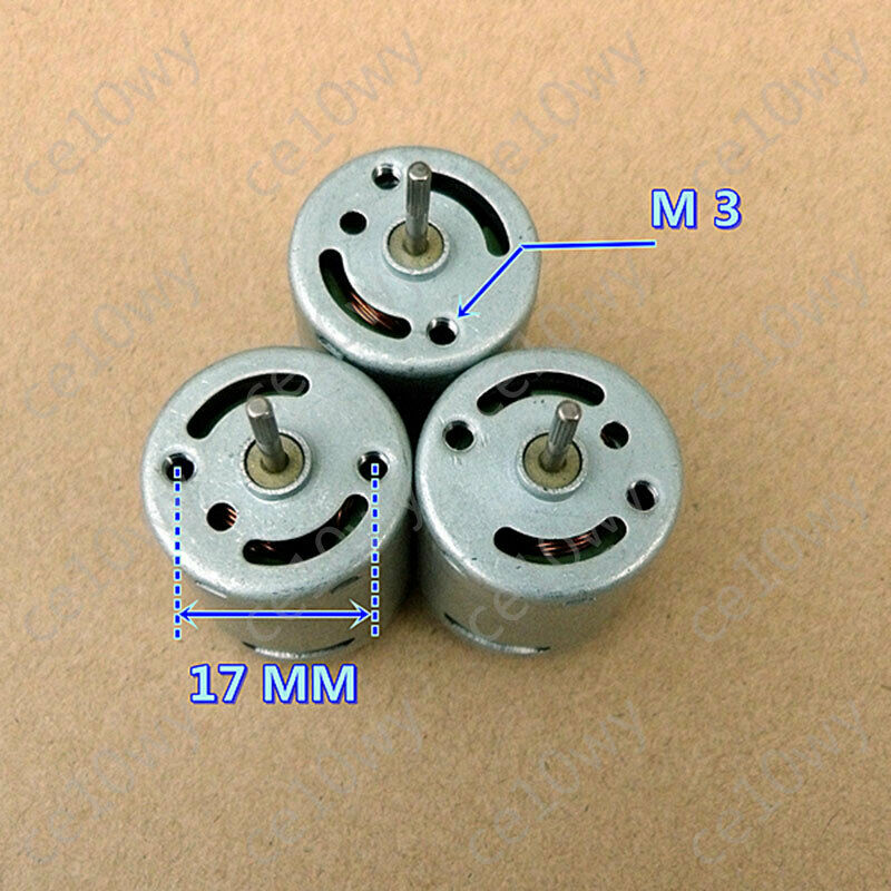 370 Motor DC 6V-12V 50000RPM High Torque Brushed Electric Motor for DIY Parts