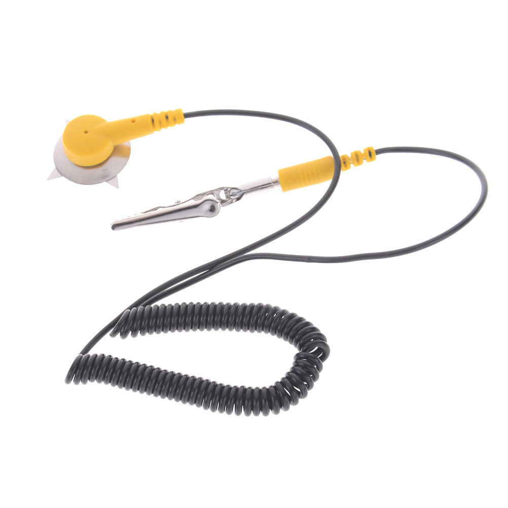Desktop Antistatic ESD Cord Crocodile Clip Anti Static Mats Ground Wire Fad US