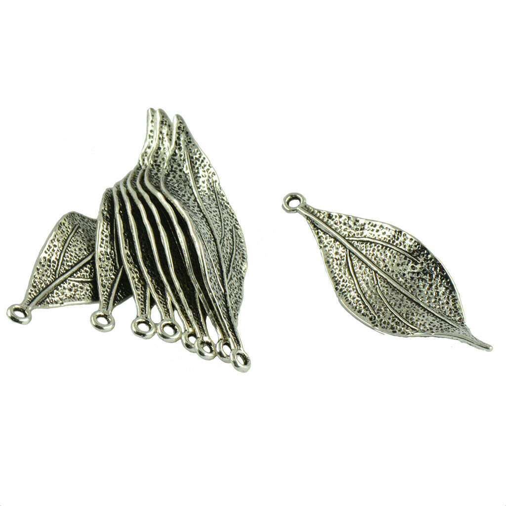 20 Pieces of Novelty Natural Exquisite Leaf Shaped DIY Jewelry Supplies