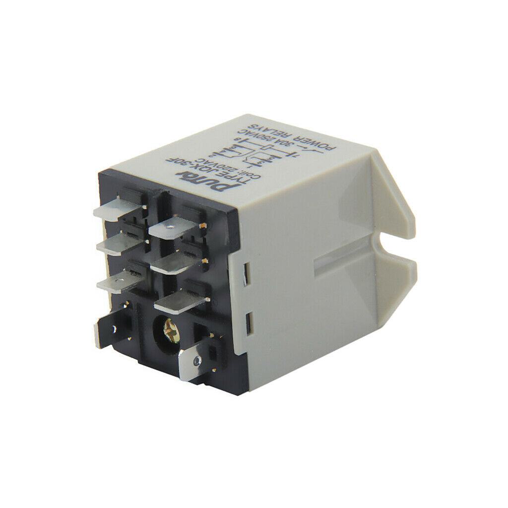 JQX-30F 220V Coil AC Rating 250V 30 A 8--in Type Power Relay