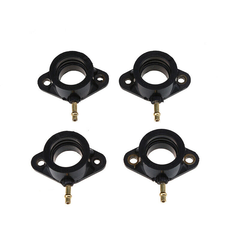 4PCS Carburetor Intake Adapter Joint for Kawasaki Z550 B KZ550B  Z400 J KZ400J