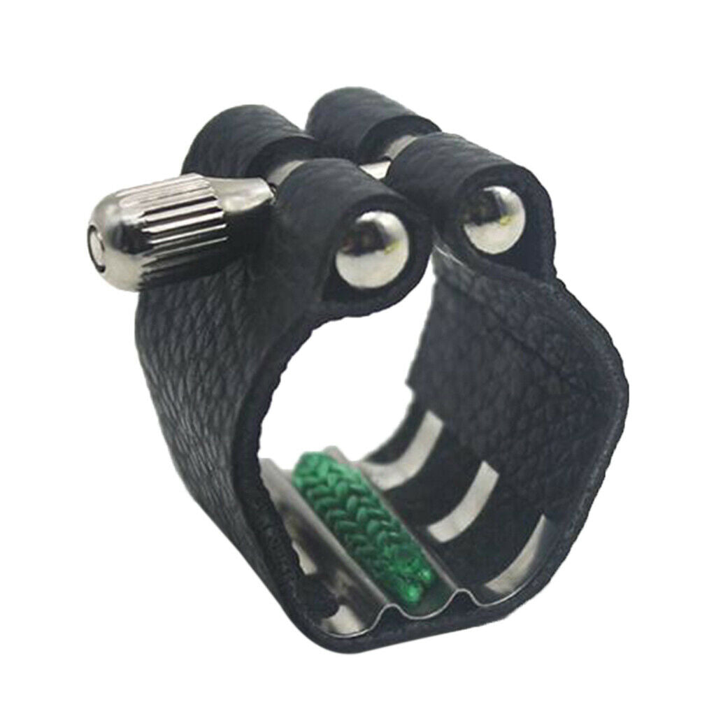 Soprano B Clarinet Mouthpiece Ligature Black for Instruments Accessories