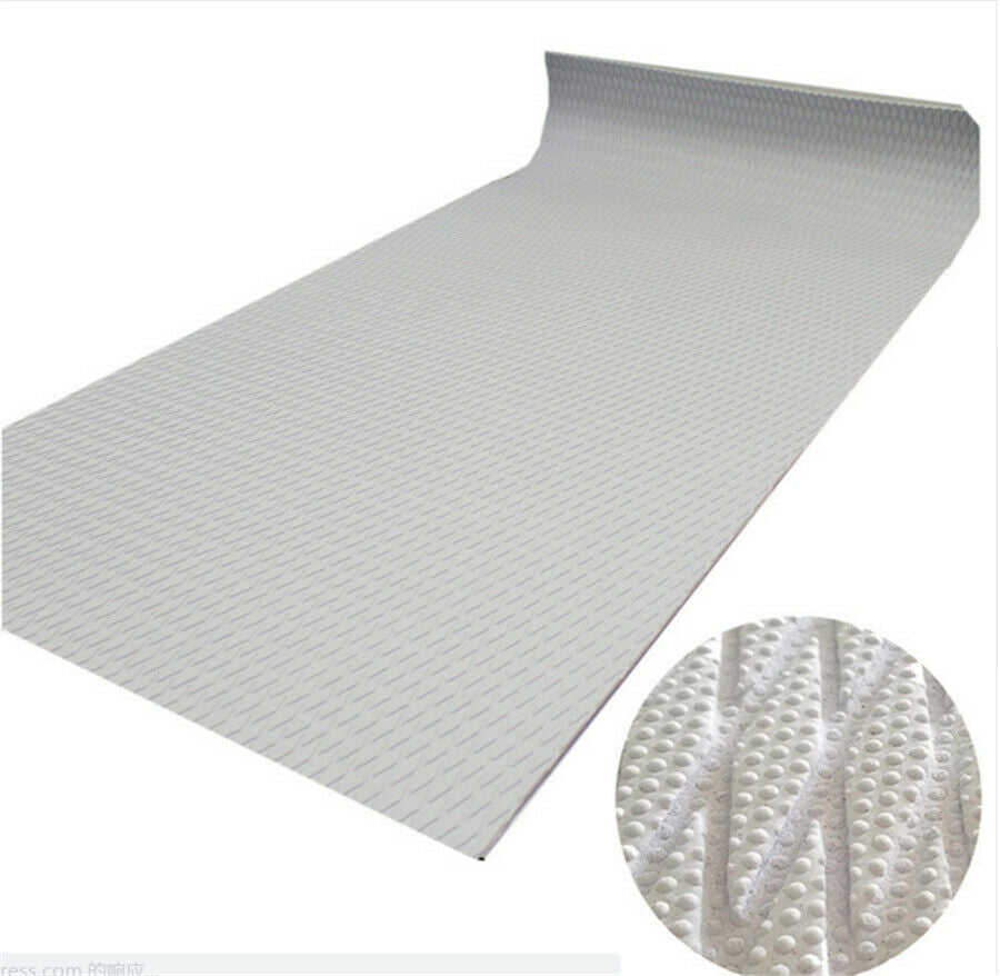 94.5x17.7'' Marine Boat Yacht Flooring 6mm Non-slip EVA Foam Teak Decking Carpet