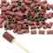 50Pcs Nail Drill Bit Art Sanding Band Files Polish Electric Remover Grinding DIY