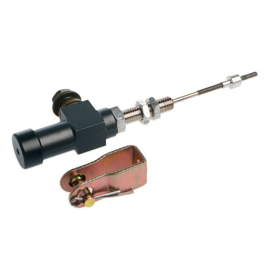 M10x1.25mm Motorcycle Hydraulic Clutch Master Cylinder Rod Brake Pump black