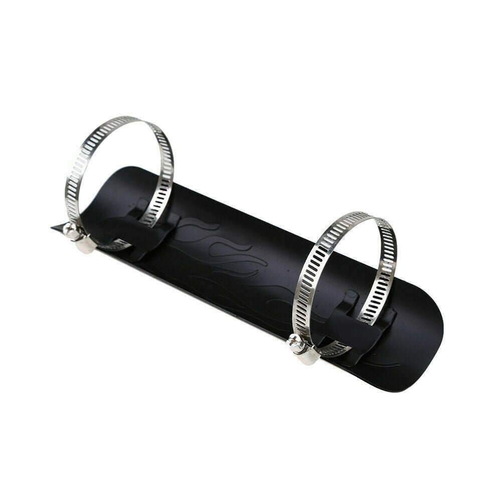 Universal Flame Exhaust Pipe Heat Shield Cover Guard Muffler For Cruiser ATV