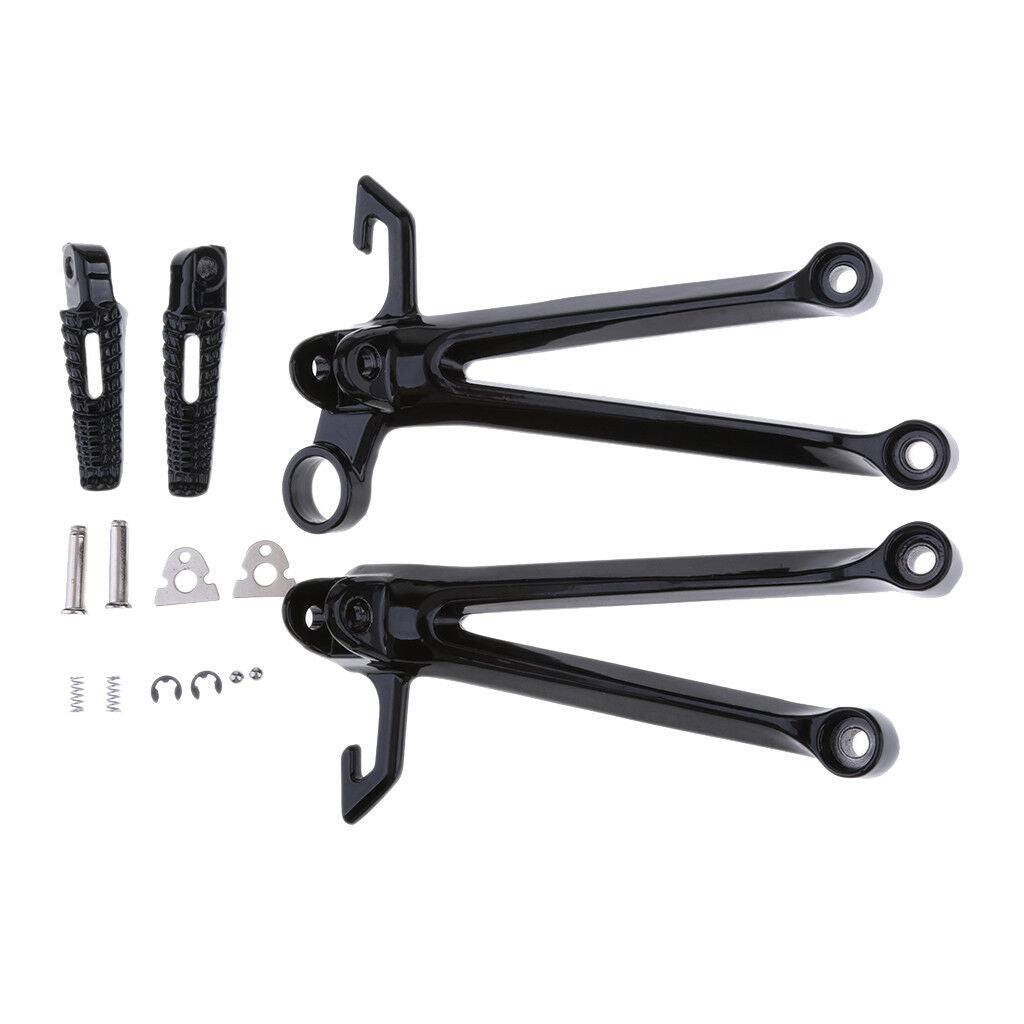Rear Passenger Foot Peg Rest Bracket Rearsets For for Suzuki GSXR1000 05-06