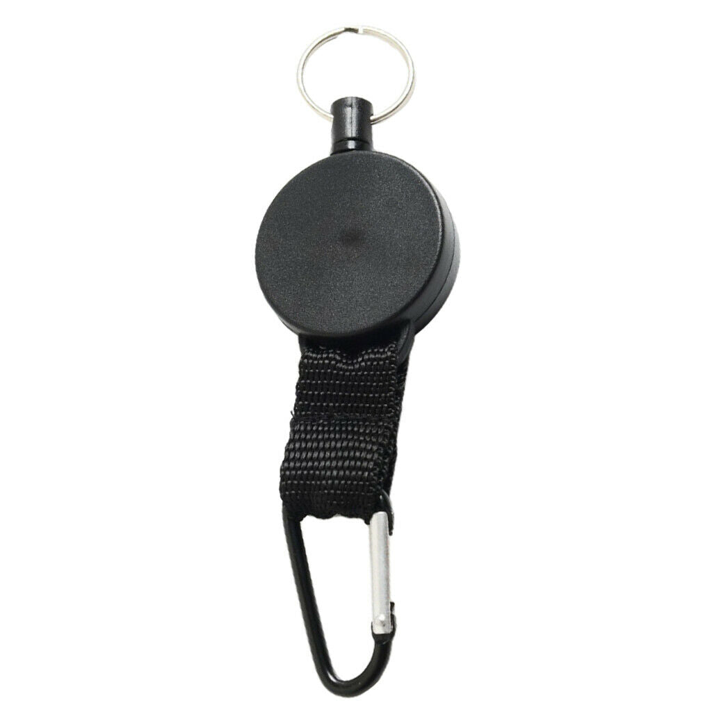 Heavy Duty Retractable Key Holder Durable Key Chain Carabiner Keyrings