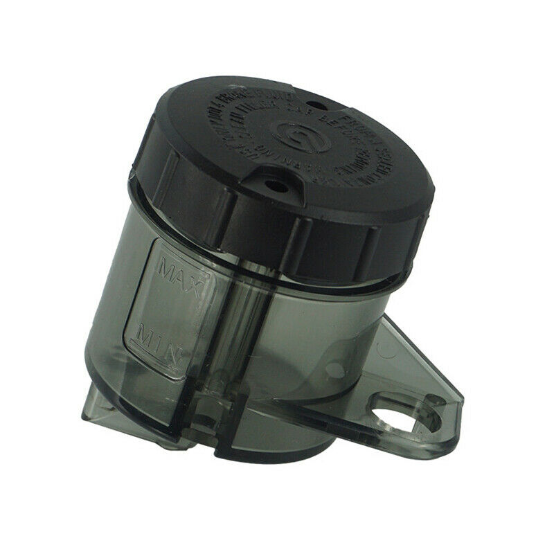Motorcycle Handlebar Front Brake Fluid Tank Oil Cup Pot Cover +Aluminium Bracket