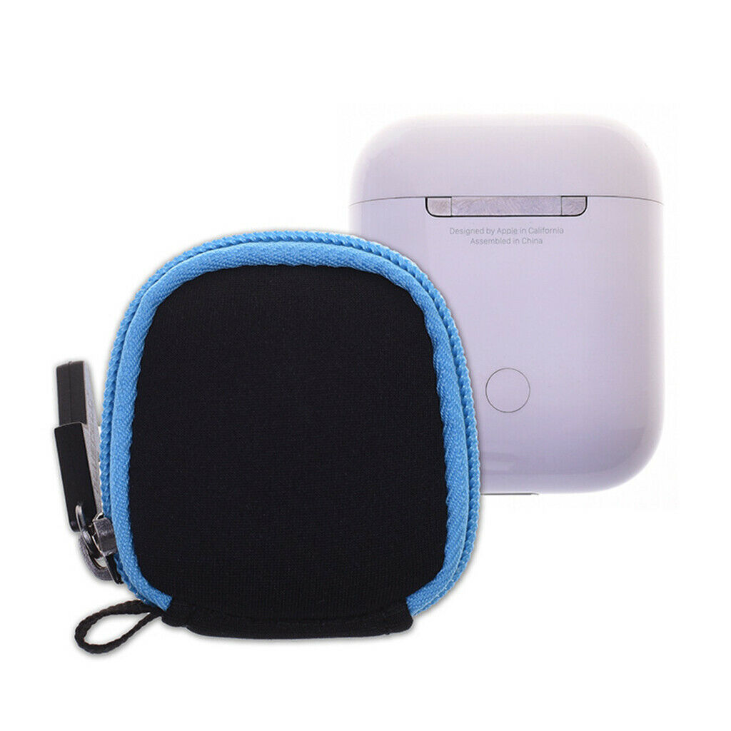 Ultra-Lightweight Anti-Scratch Neoprene Earphone Case Bag Pouch for