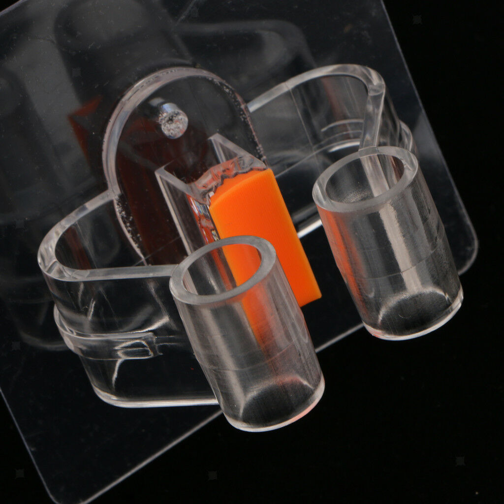 4pcs Clear Adhesive Broom Mop Holder Clip Anti-  Cleaning Tool Holder
