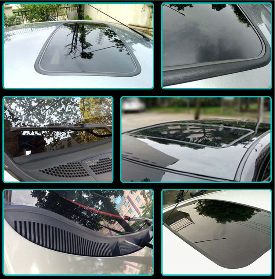 5m Rubber Weatherstrip Seal Strip For Car Triangular Windshield Sunroof Sealings
