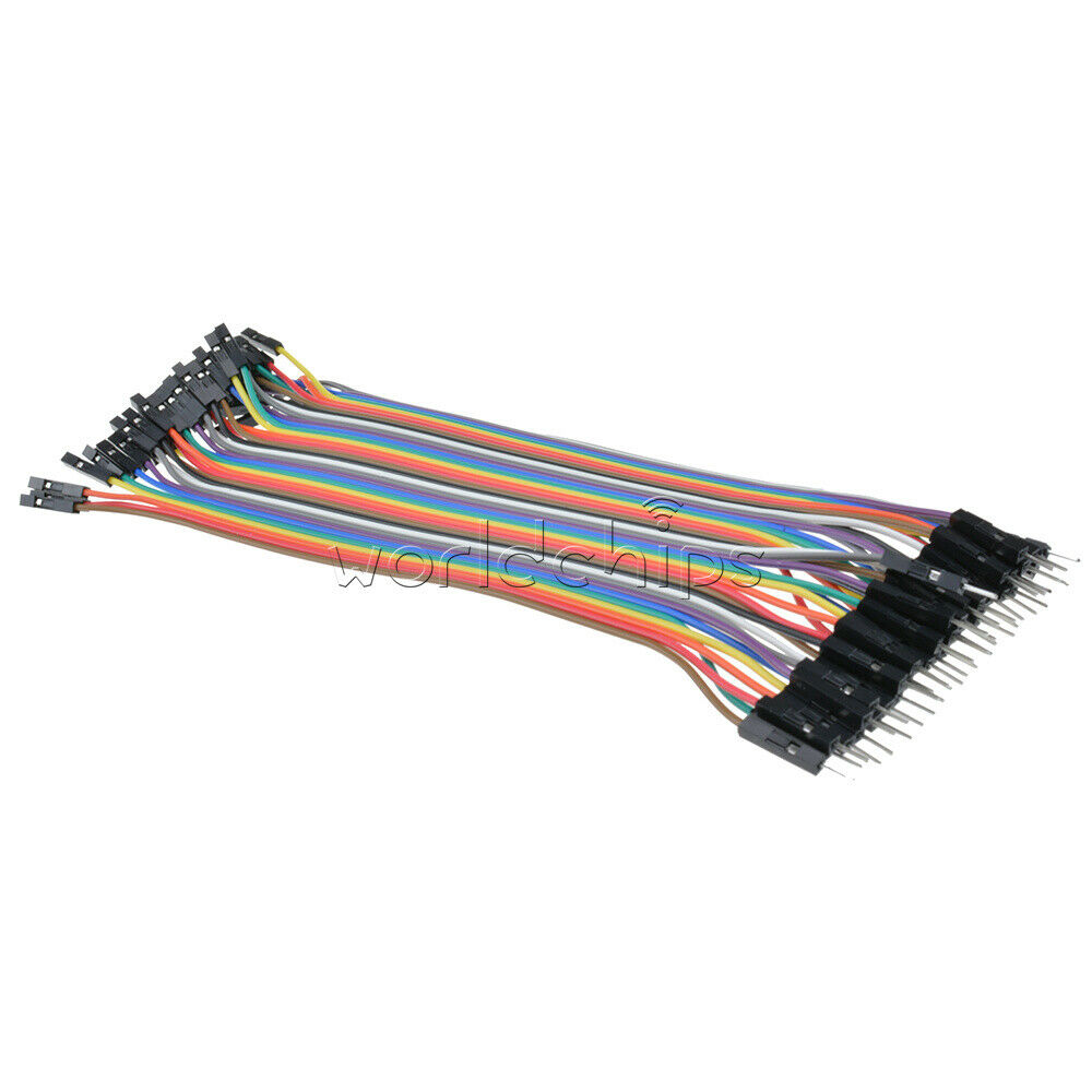 2PCS 40pcs 20cm male to female Dupont cables Jumper Cable for breadboard Arduino