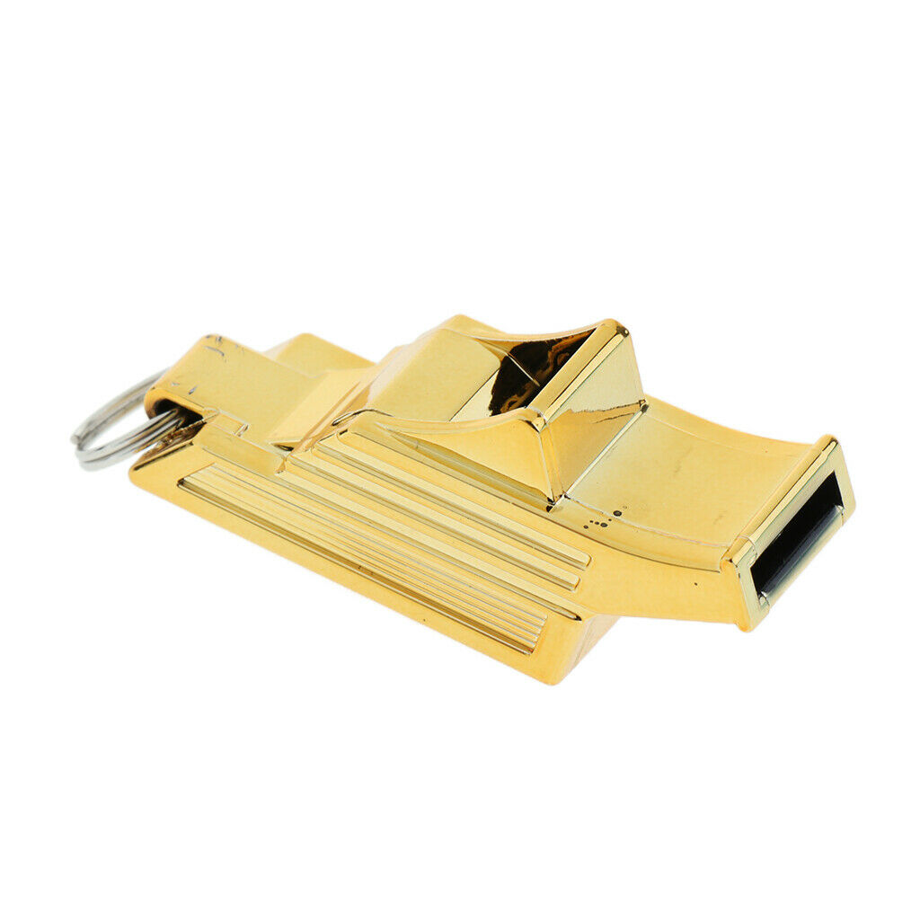 2-Pack Safety Mental Referee Whistle with Lanyard Fit for Teachers,
