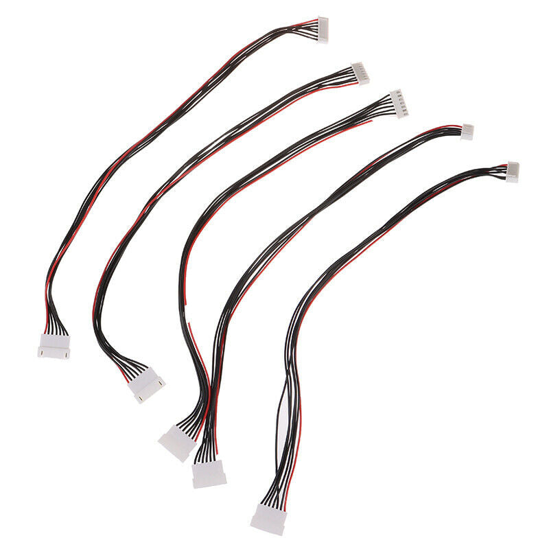 5Pcs XH2.54 7P 30cm 22AWG Lipo Balance Wire Extension Charged Cable Lead .l8