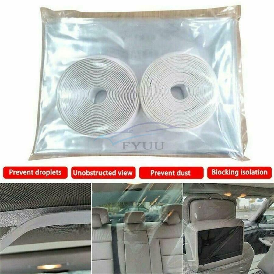 1.4 x 2M Car Separator Air Conditioning Isolation Transparent Protective Film