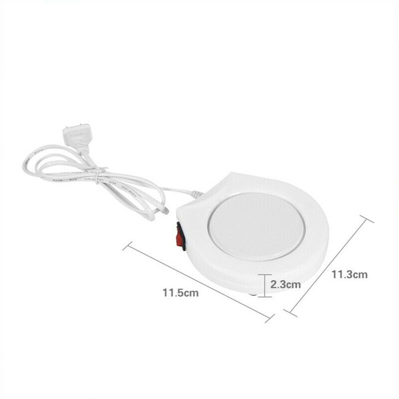 Electric Coffee Mug Warmer Tea Milk Cup Heater Pad Heating Plate for Office Home