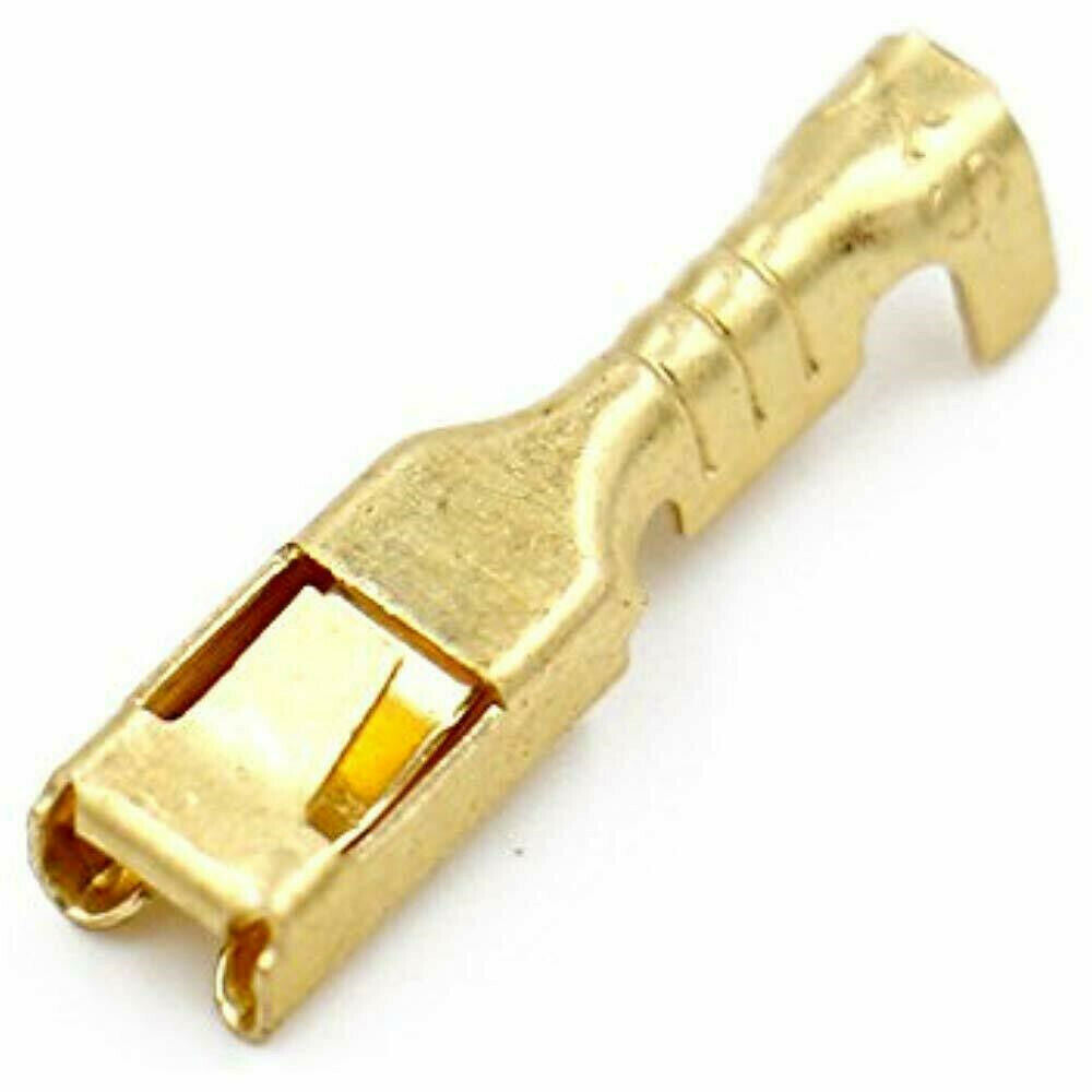 50PCS 2.8mm Female Spade Quick Splice Crimp Terminals Connector Non Insulated
