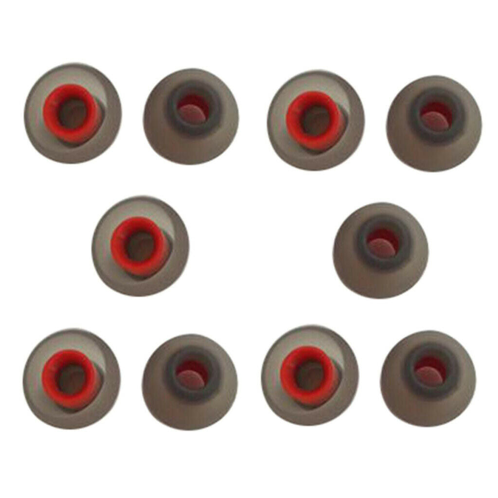 10pcs Headphone Earbuds Earplugs Cover Replacement with 4.5mm Inner Diameter