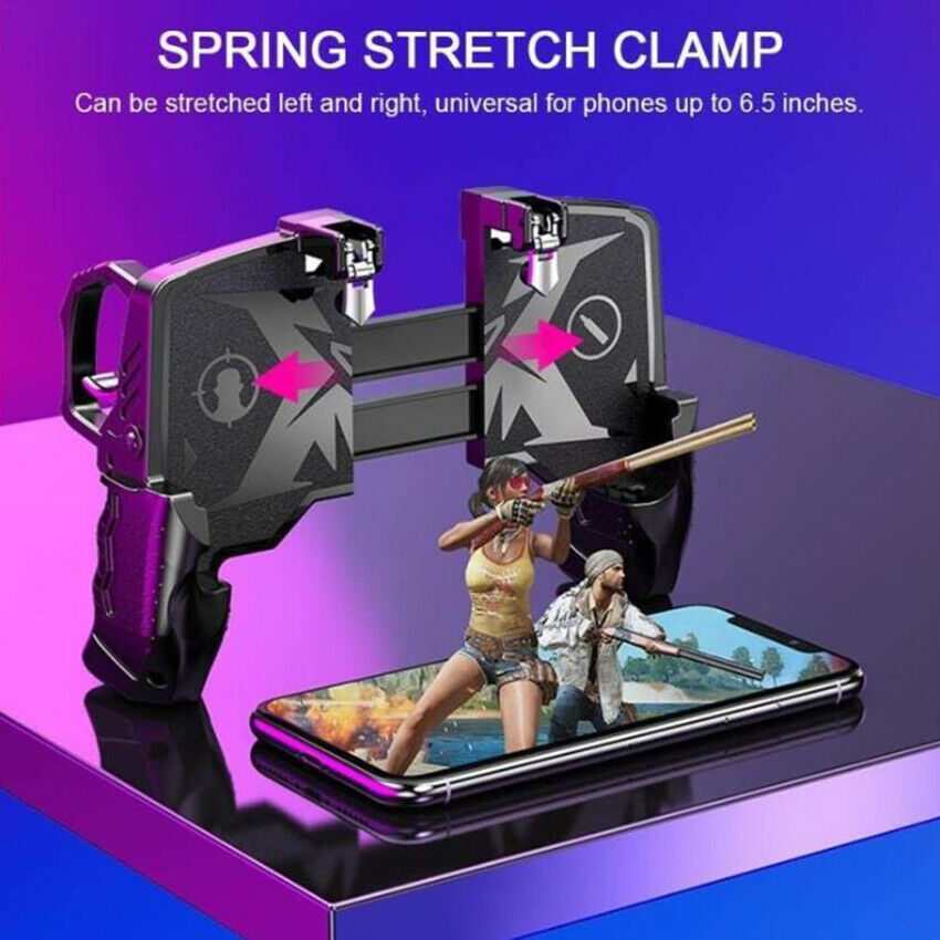 Mobile Phone Game Controller Trigger Gamepad  PUBG Call Of Duty COD