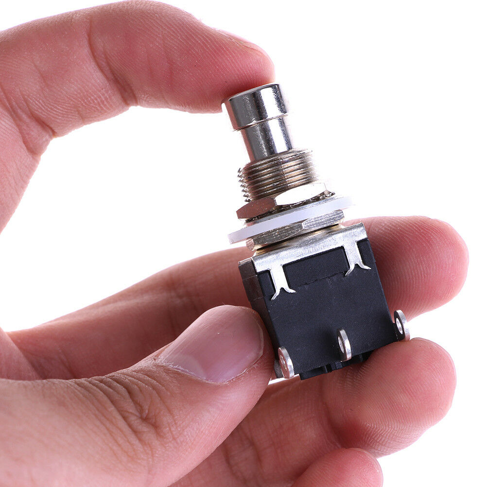 Pbs-24-202 momentary 6 foot switch on-off guitar effect pedal button bypassB WF