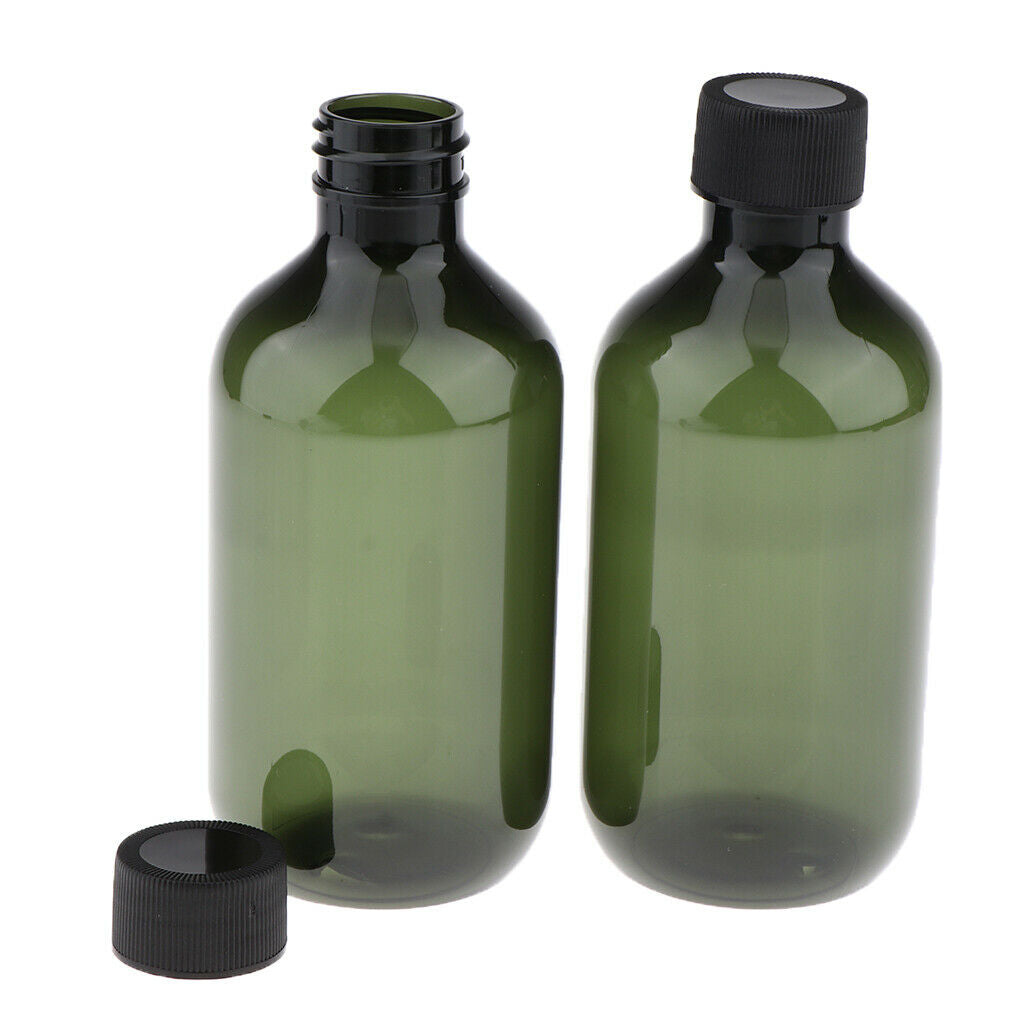 4Pcs 300ml Lotion Bottle Liquid Container Travel Storage Conditioner Tube