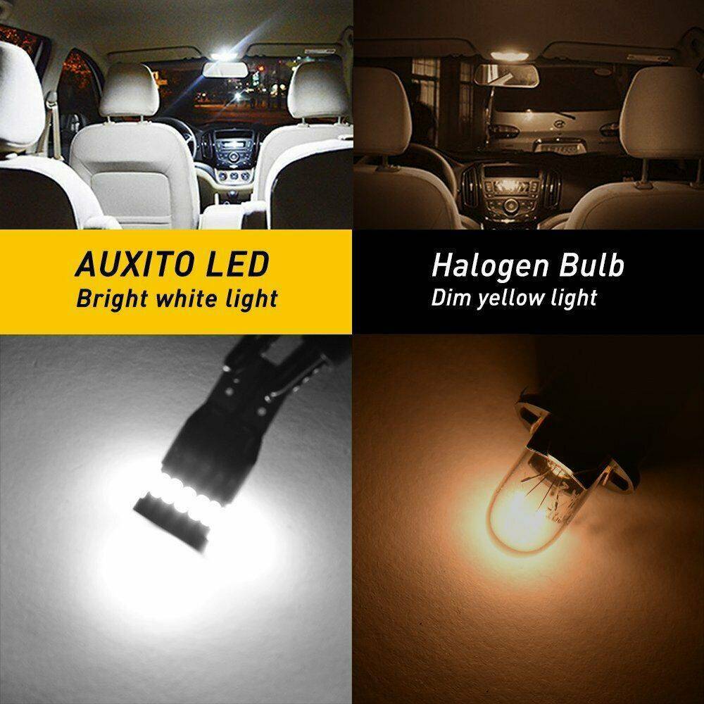 2X T10 501 194 W5W SMD 24 LED Car HID White CANBUS Error Free Wedge Lights Bulb