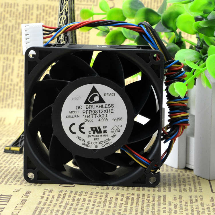 for Delta PFR0812XHE  8cm 1.3 million car supercharged super-violence 6pin fan
