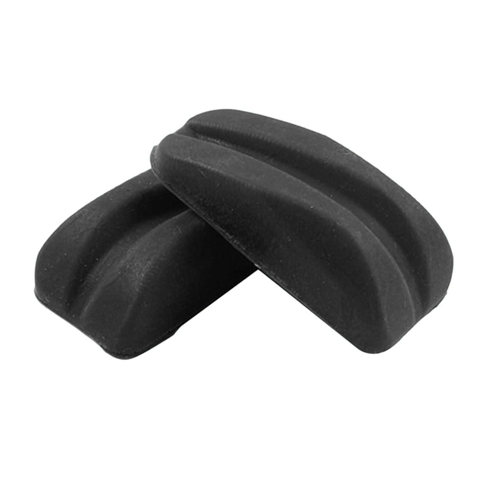 2X Pcs Rubber Archery String Silencer Silencer Bowstring For Compound bow Black
