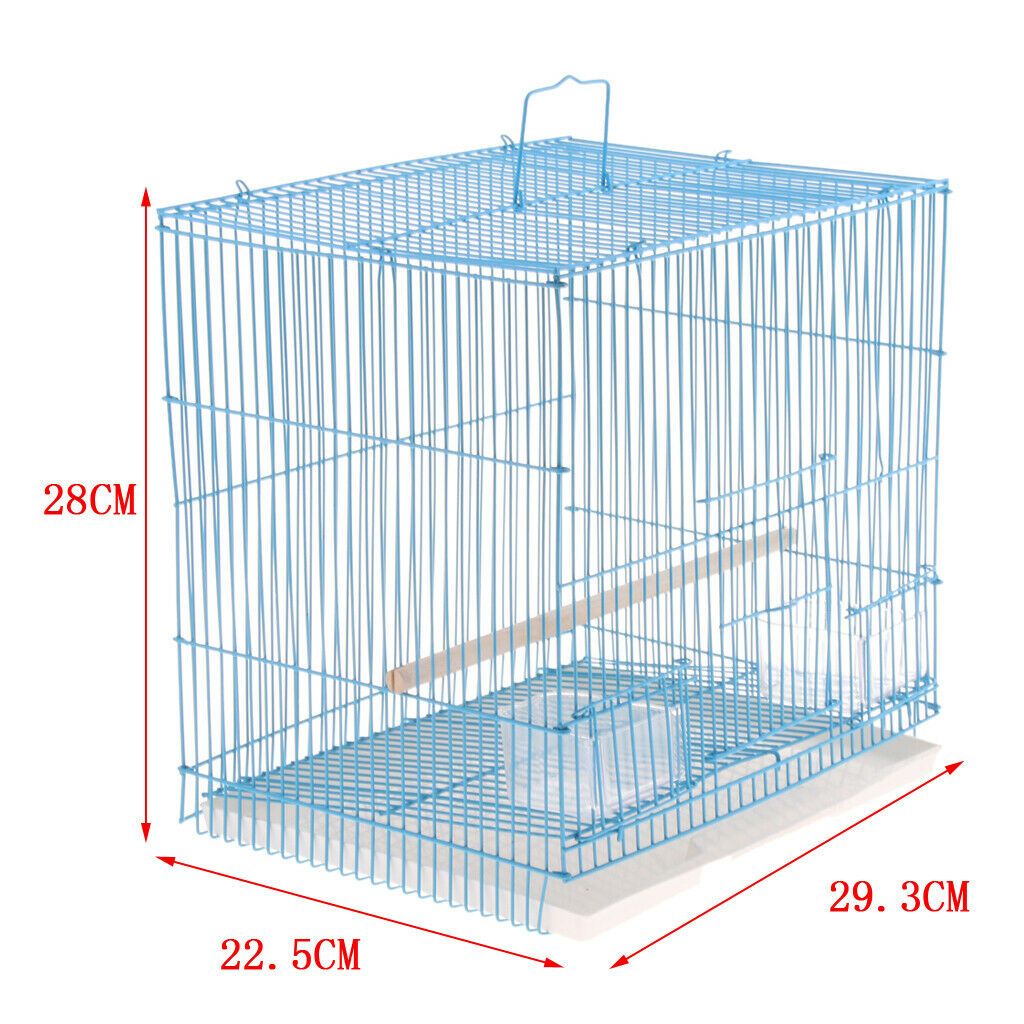 Bird Cage - Easy Install - Parrot Cage for Finch,Budgie,Cockatiel,Random BQ04