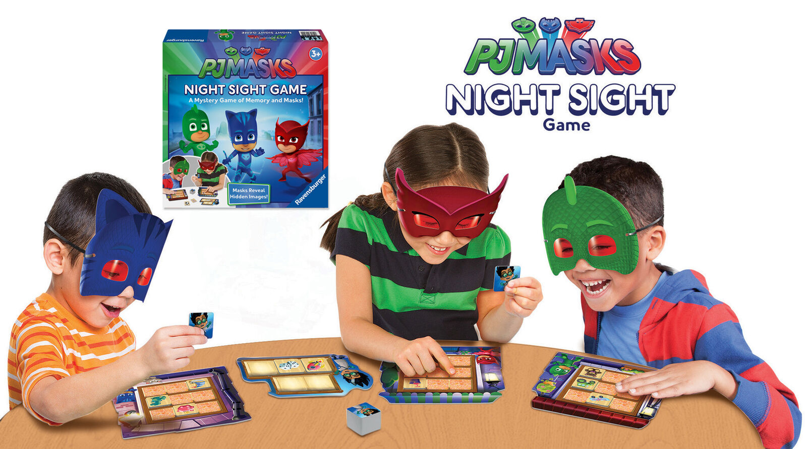 21392 Ravensburger PJ Masks Night Sight Childrens Games Toys Age 3+ Years