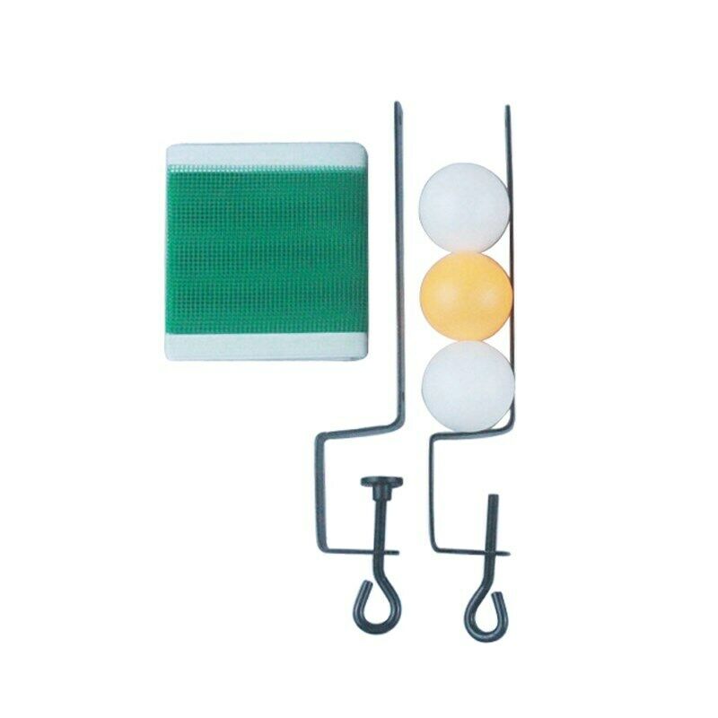 1 Set Ping Pong Table Tennis Net+2x Bat Racket Paddle+ 3x Balls