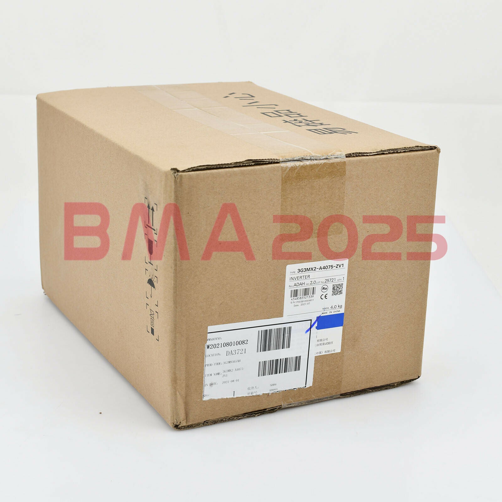 Brand New 3G3MX2-A4075-ZV1 Inverters 7.5kw one year warranty DHL free Ship OM9T