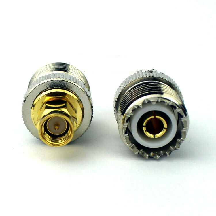 3PCS New RF Adaptor SMA-J SMA Male To SL16 M UHF Connector Adapter For Radios