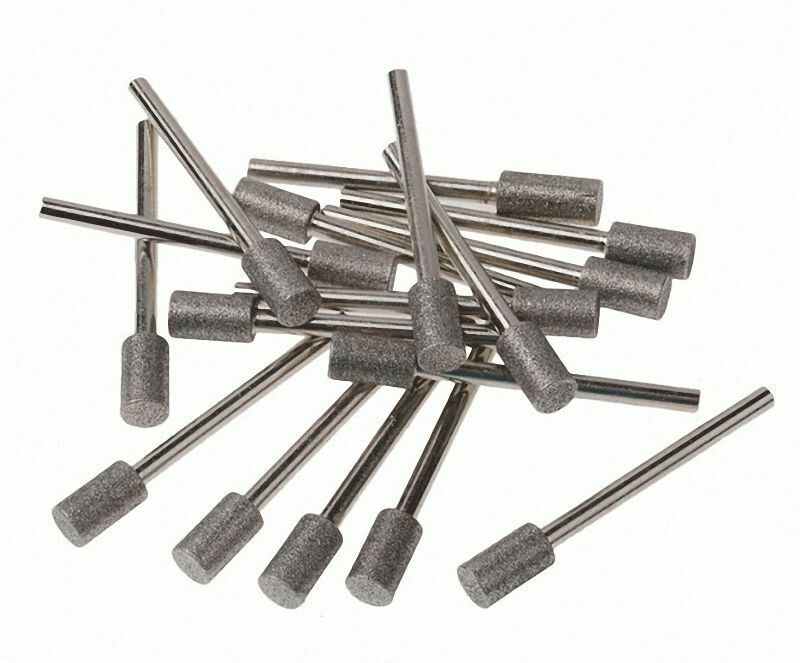 10 pcs 3mm Diamond Chainsaw Sharpening Rotary File Burrs Shank dia 3mm [M1]