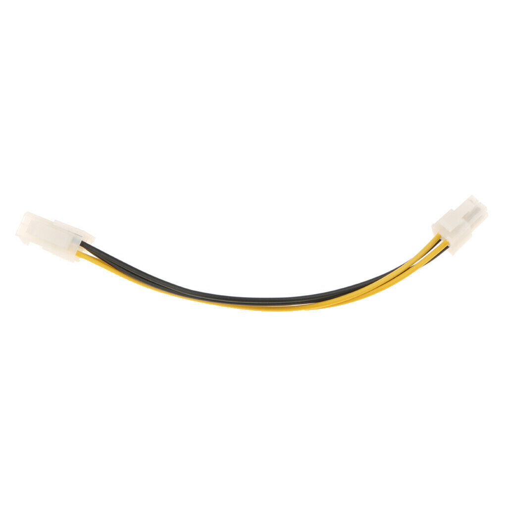 18cm / 7inch 4-Pin Power Extension Cable ATX 12V 4 pin LP4  Plug