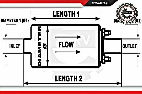 Fuel Pump in fuel tank Fits SUZUKI Vitara Cabrio SUV UCT30