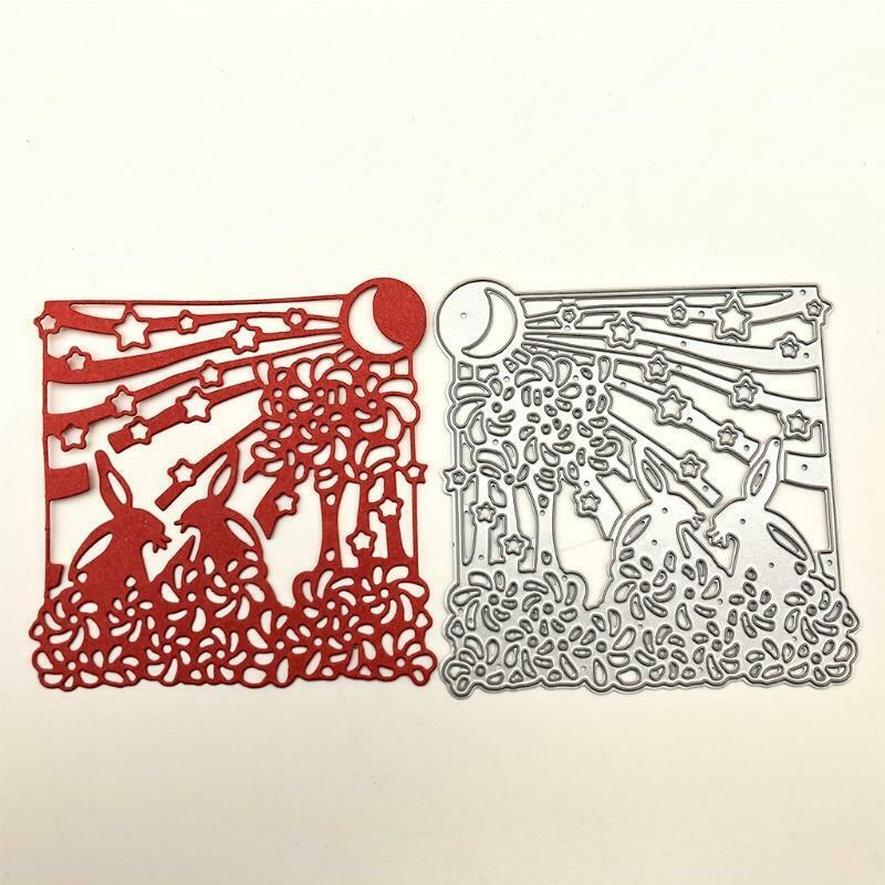 Bunny Metal Cutting Dies Stencil Scrapbooking DIY Album Stamp Paper Card Emboss