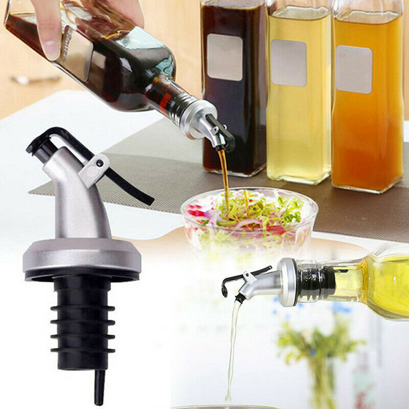 3pcs Stainless Steel Wine Bottle Stopper Liquor Bottle Pourer Stopper Dis.l8
