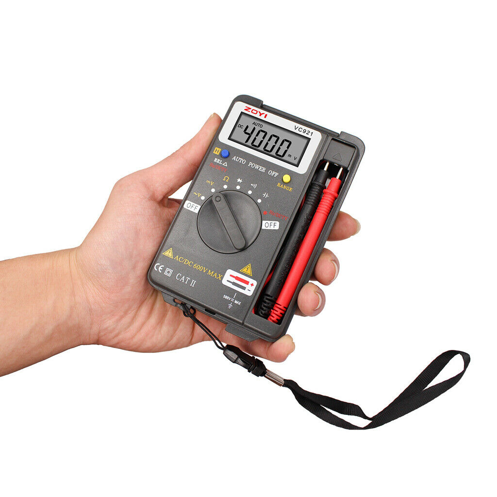 Digital Multimeters Capacitance Resistance Current Meter 4000 Counts Tester