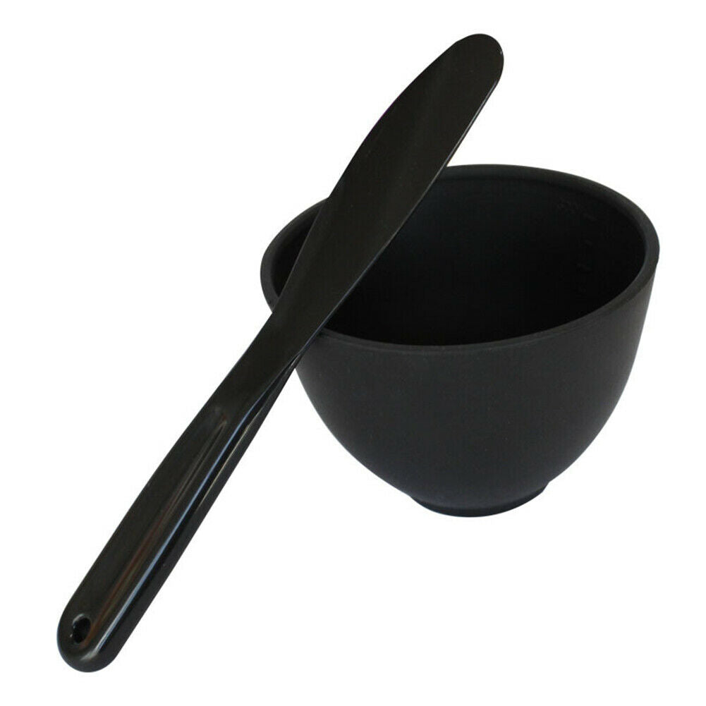 2 in 1 Face Ma sk Mixing Bowl Spoon Stick DIY Set Beauty Facial Skin Care Tool~