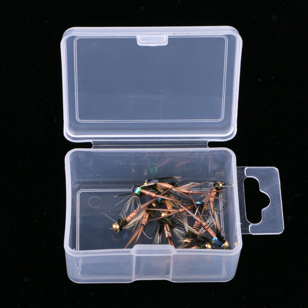 Fly Fishing Flies Bead Head Fast Sinking Wet Flies Lure for Bass Salmon Carp