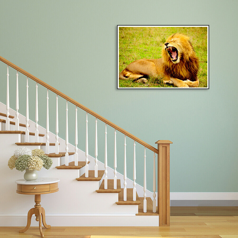 1000pcs DIY Open Mouth Lion Puzzle Educational Learning Assembling Toys @
