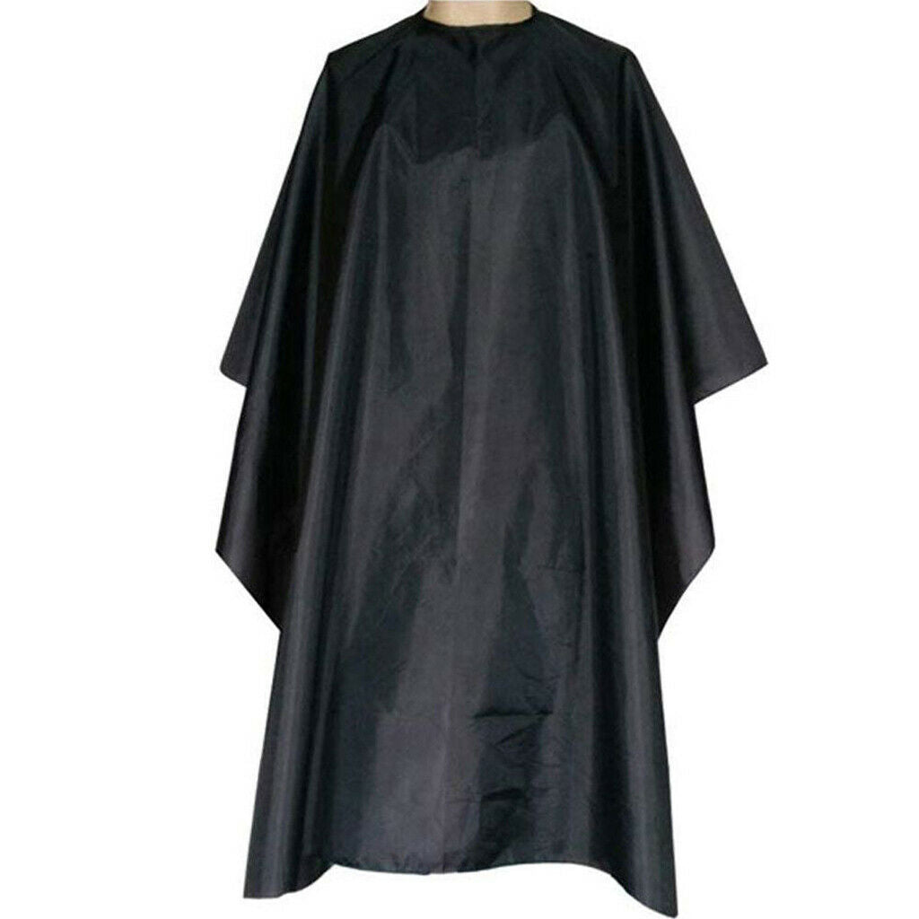 Hairdressing Cape Barber Shop Haircut Hair Coloring Gown Washable Black