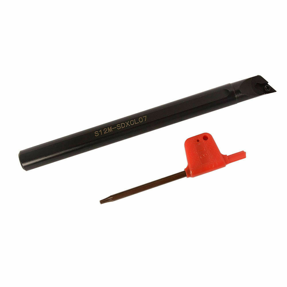 95° S12M-SDXCL07(12×150mm)Internal Lathe Boring Bar Turning Tool For DCMT0702