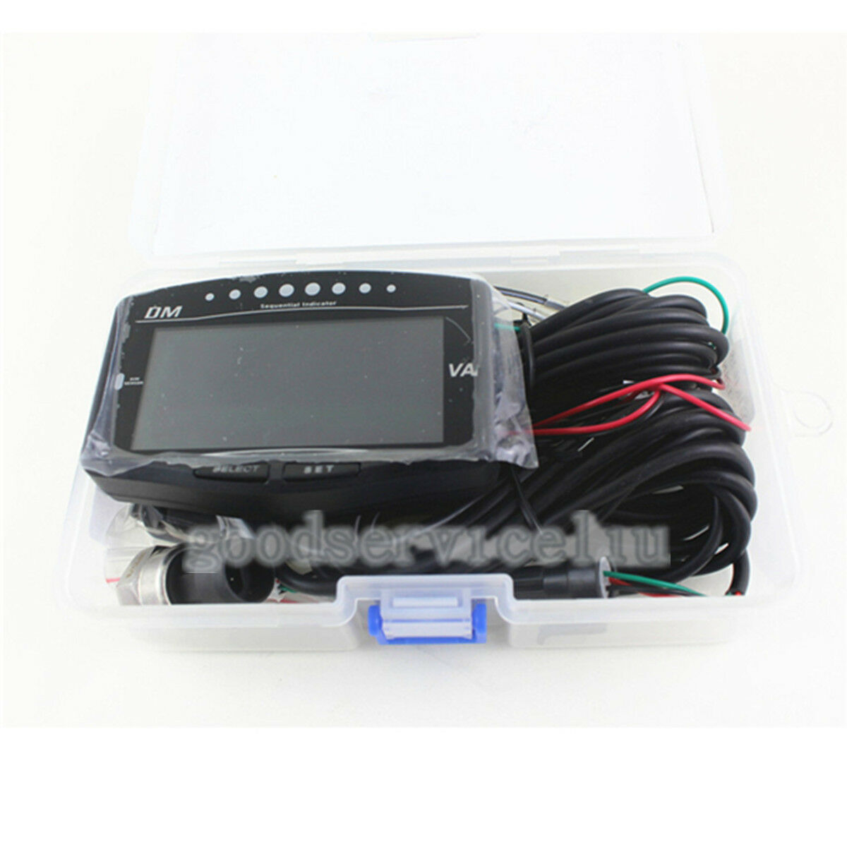 6 Function 12v/24v Truck Car LCD Digital Oil Pressure Gauge + Volt Voltmeter