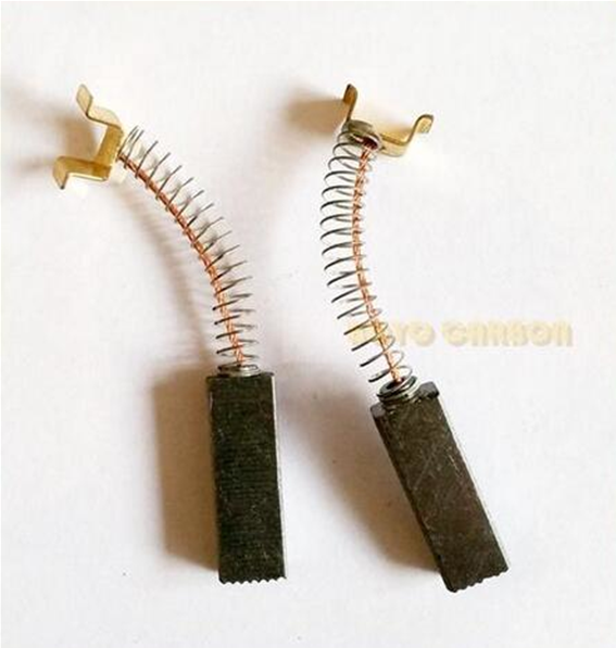 4pcs Electric Part Motor Carbon Brushes 5 x 7.9 x 24.5mm For Juice Extractor