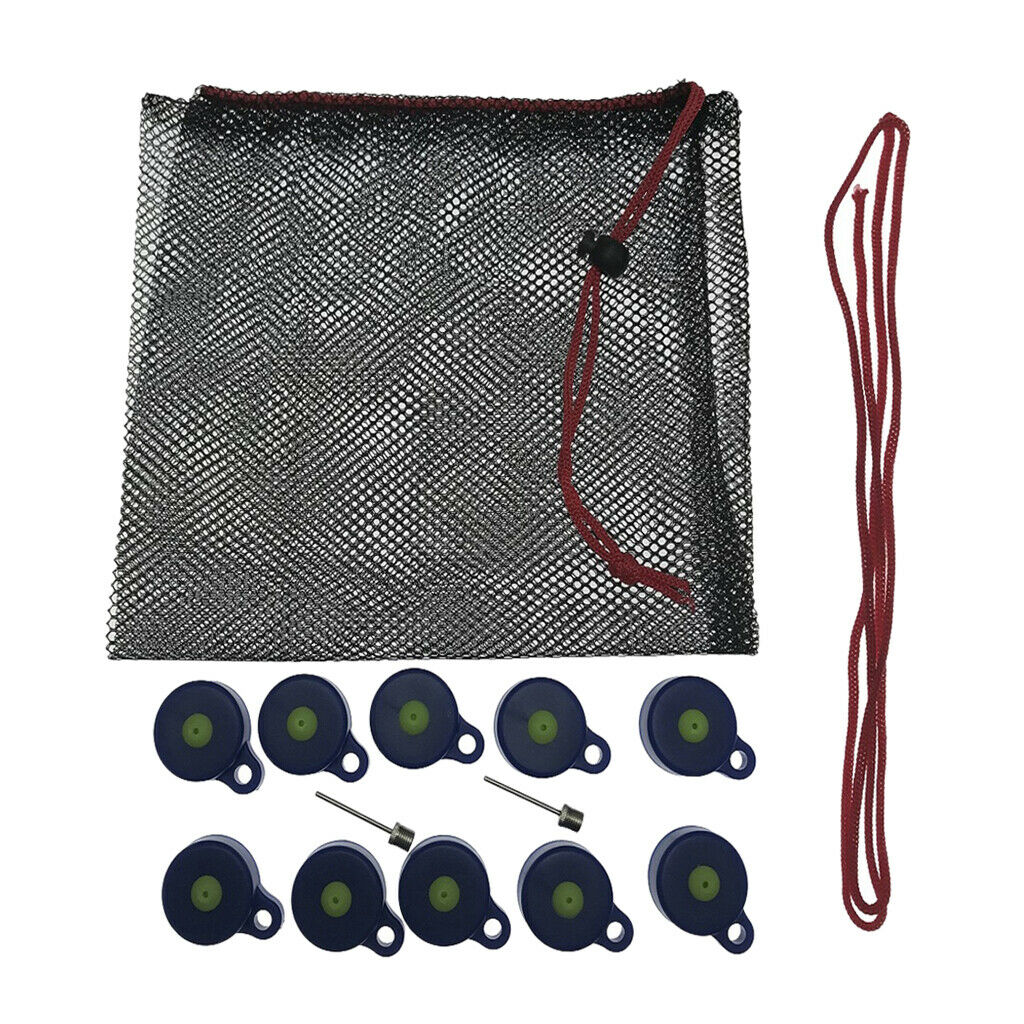 10 Packets of Recyclable High Pressure Caps with  Accessories From