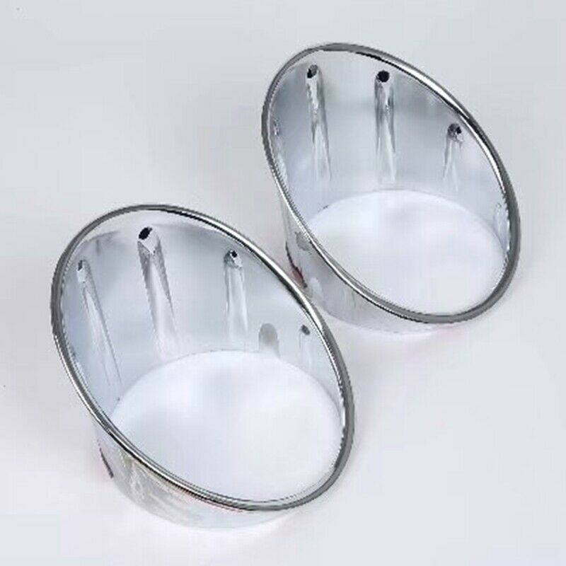 for MINI Cooper R55 R56 R57 R58 R59 Chrome Fog Lamp Light Cover Front BumperB7H1
